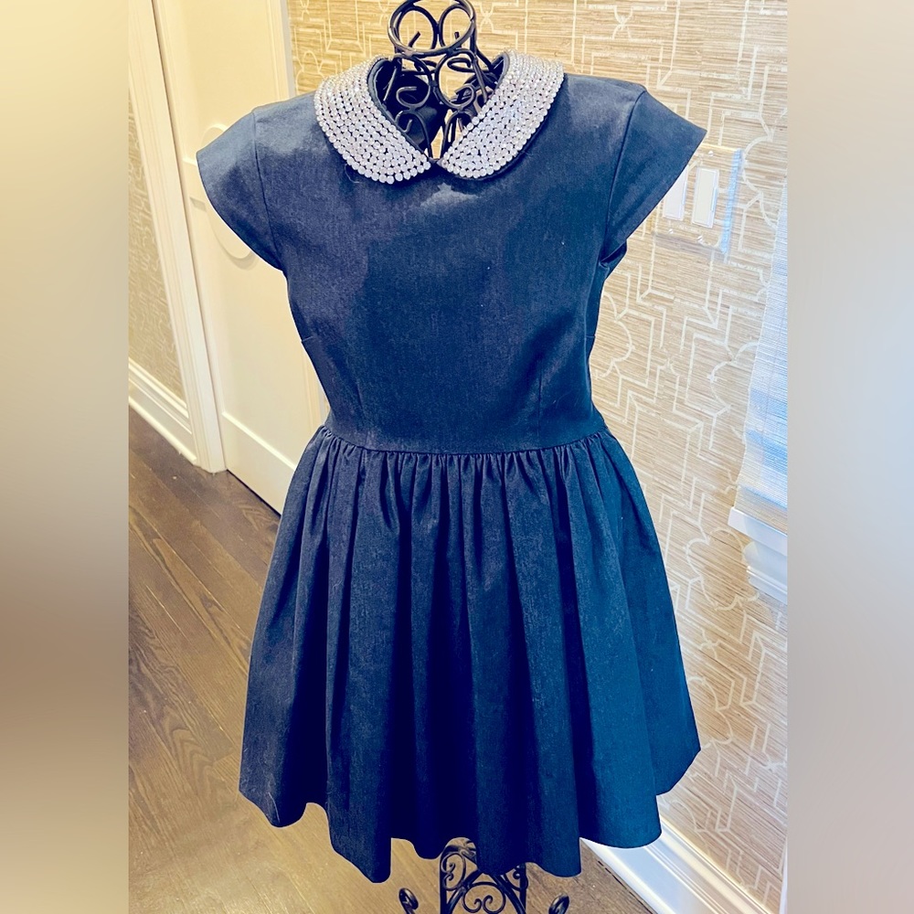 Kate Spade Denim Rhinestone Dress